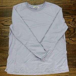 Solumbra Long Sleeve Pullover Sun Shirt Size-M Color-Purple